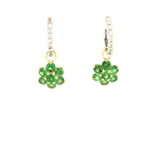 Emilie Tsavorite Earrings