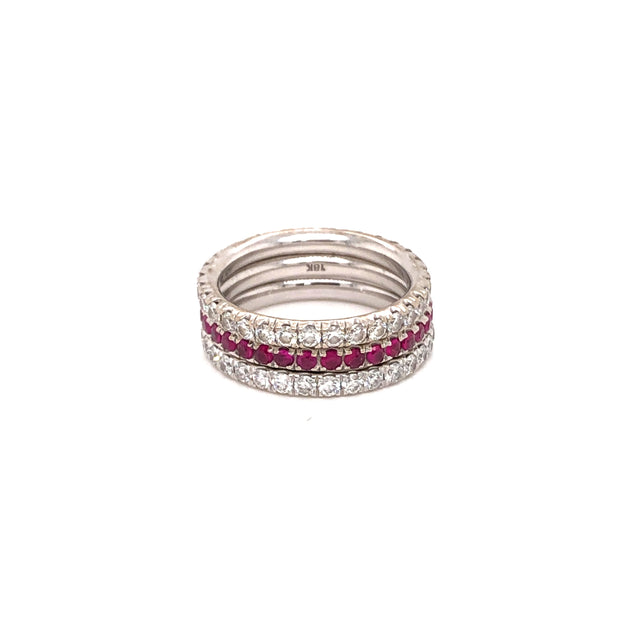 Alexia Hot Pink Sapphire Ring