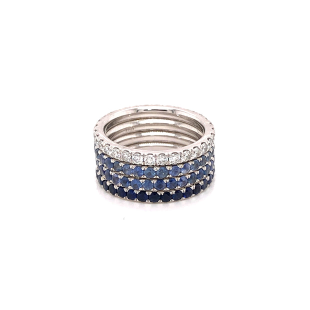 Alexia Deep Blue Sapphire Ring