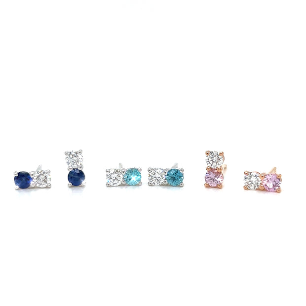 Anoushka Diamond and Royal Blue Sapphire