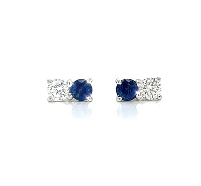 Anoushka Diamond and Royal Blue Sapphire