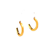 Classic 18k Yellow Gold Hoops