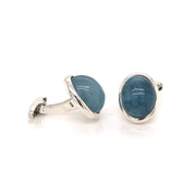 Olivier Aquamarine Cufflinks