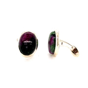 Olivier Ruby Zoisite Cufflinks