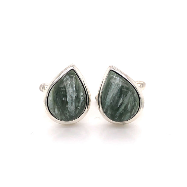 Olivier Seraphinite Cufflinks