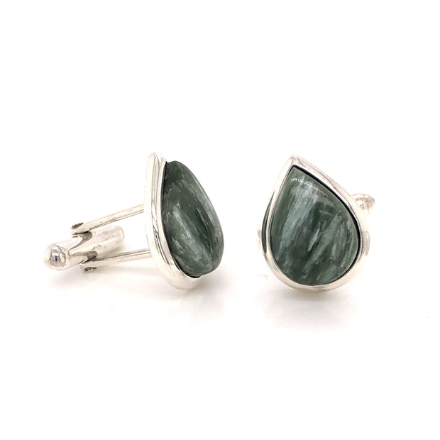 Olivier Seraphinite Cufflinks