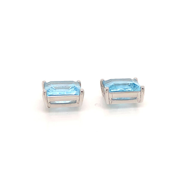 Rebecca Blue Topaz Earrings