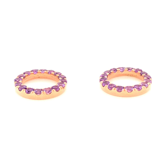 Sasha Amethyst Earrings