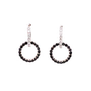 Sasha Black Diamond Earrings