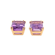 Tatiana in Amethyst Earrings