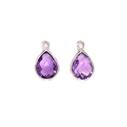 Béatrice Purple Amethyst Earrings