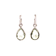 Béatrice Green Amethyst Earrings