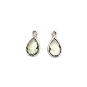 Béatrice Green Amethyst Earrings