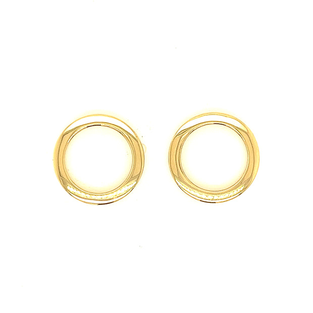 Maxi Sasha Yellow Gold Circles