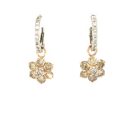 Emilie Champagne Diamond Earrings