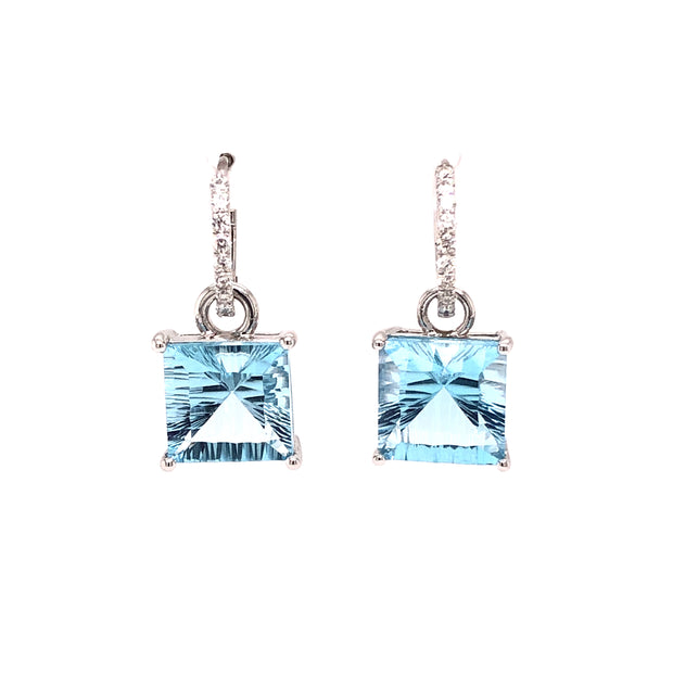 Rebecca Blue Topaz Earrings