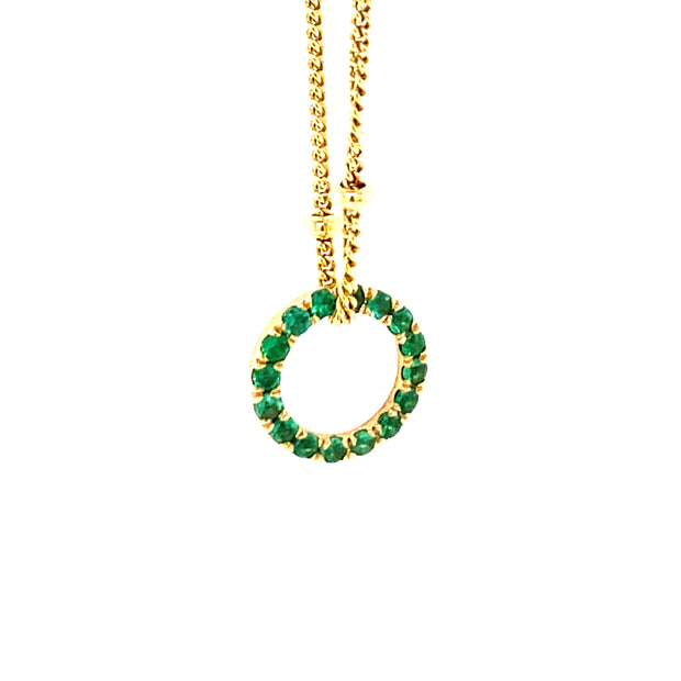 Sasha Emerald Earrings