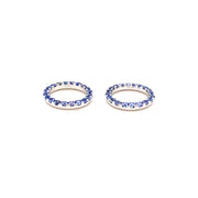 Sasha Royal Blue Sapphire Earrings
